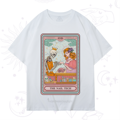 Purplehecate The Nail Tech Life Tarot T-Shirt