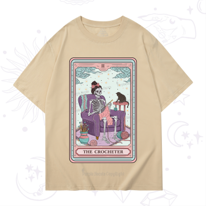 Purplehecate The Crocheter Tarot T-Shirt