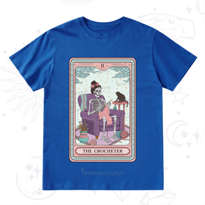 Purplehecate The Crocheter Tarot T-Shirt