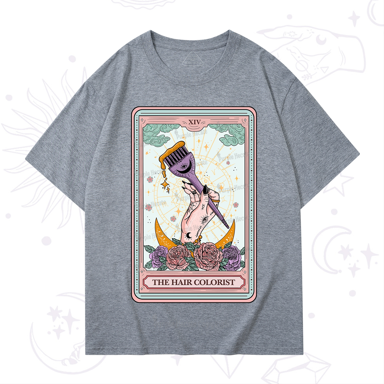 Purplehecate The Hair Colorist Tarot T-Shirt