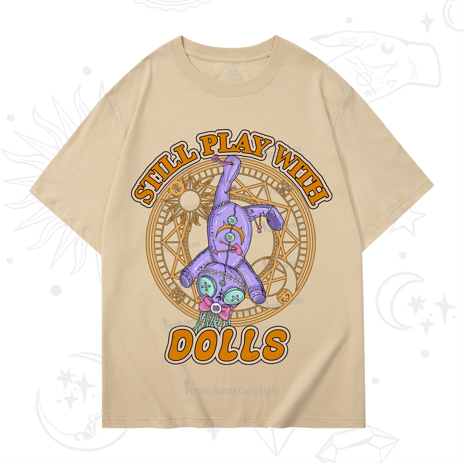 Purplehecate Still Plays With Dolls T-Shirt