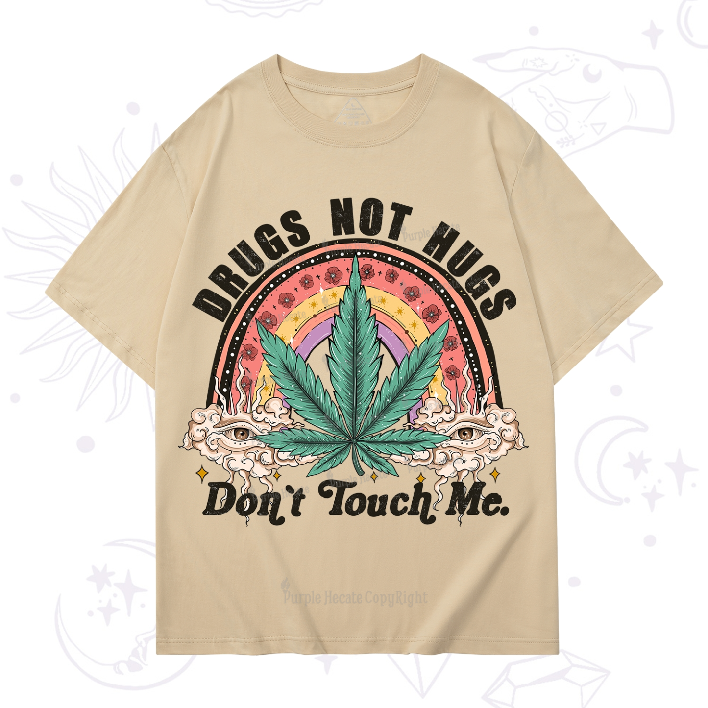 Purplehecate Drugs Not Hugs T-Shirt