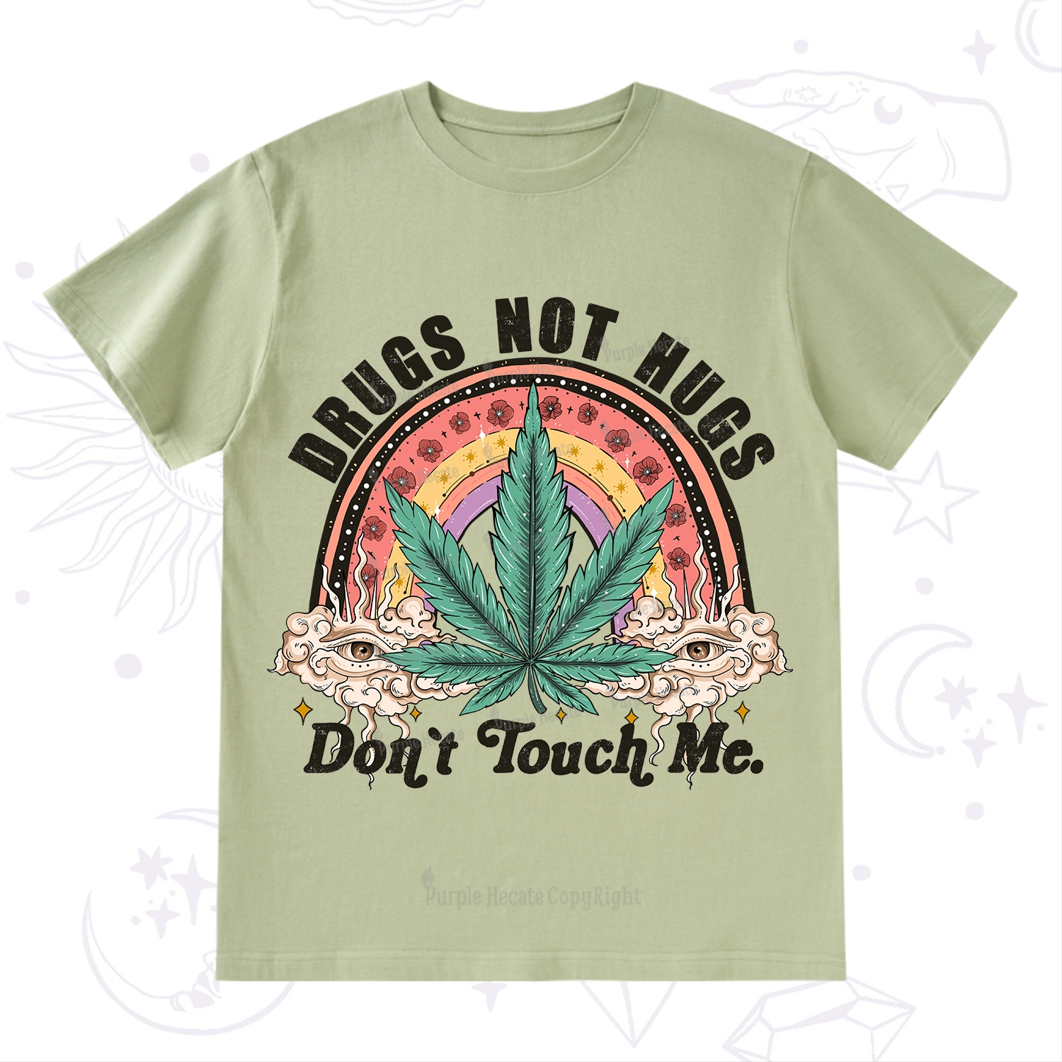 Purplehecate Drugs Not Hugs T-Shirt