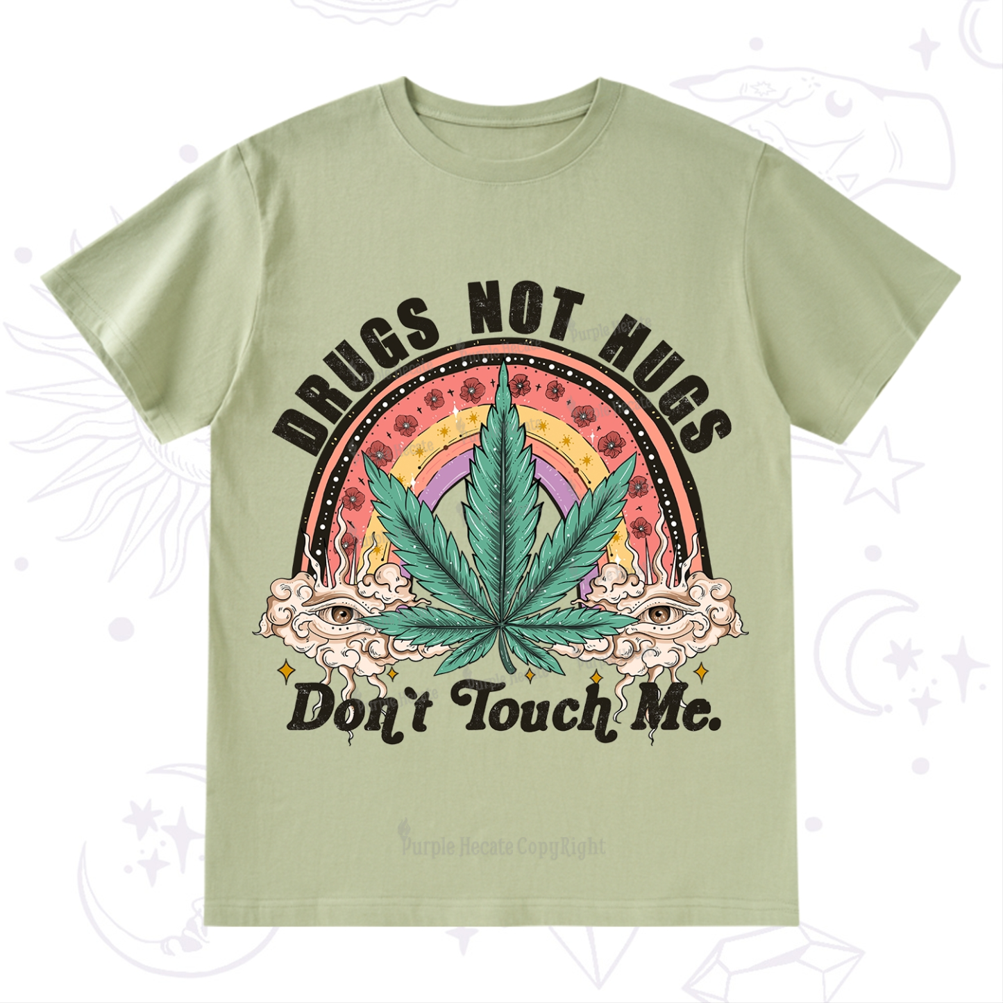 Purplehecate Drugs Not Hugs T-Shirt