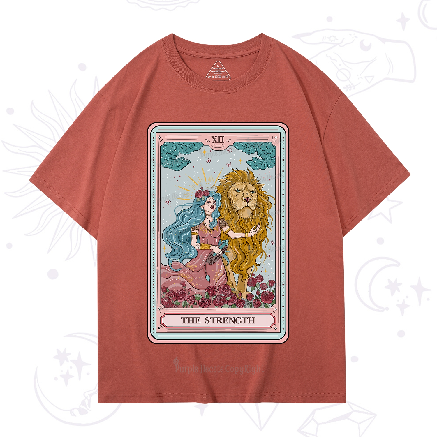 Purplehecate The Strength Tarot T-Shirt