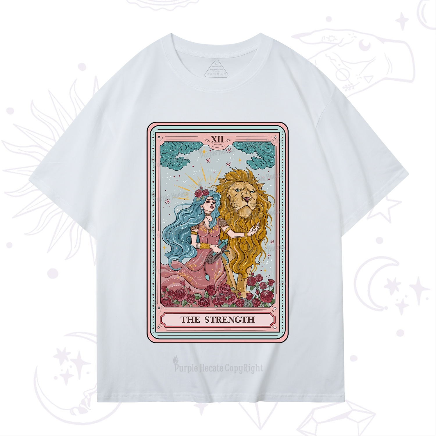 Purplehecate The Strength Tarot T-Shirt