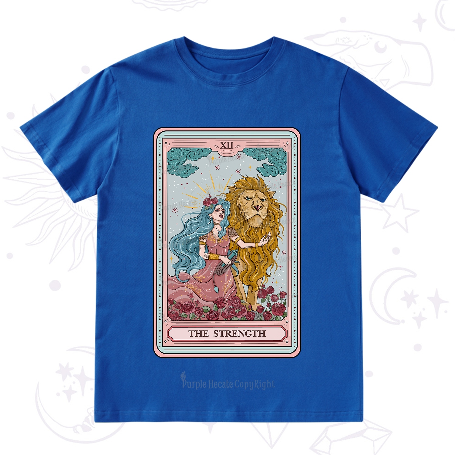Purplehecate The Strength Tarot T-Shirt