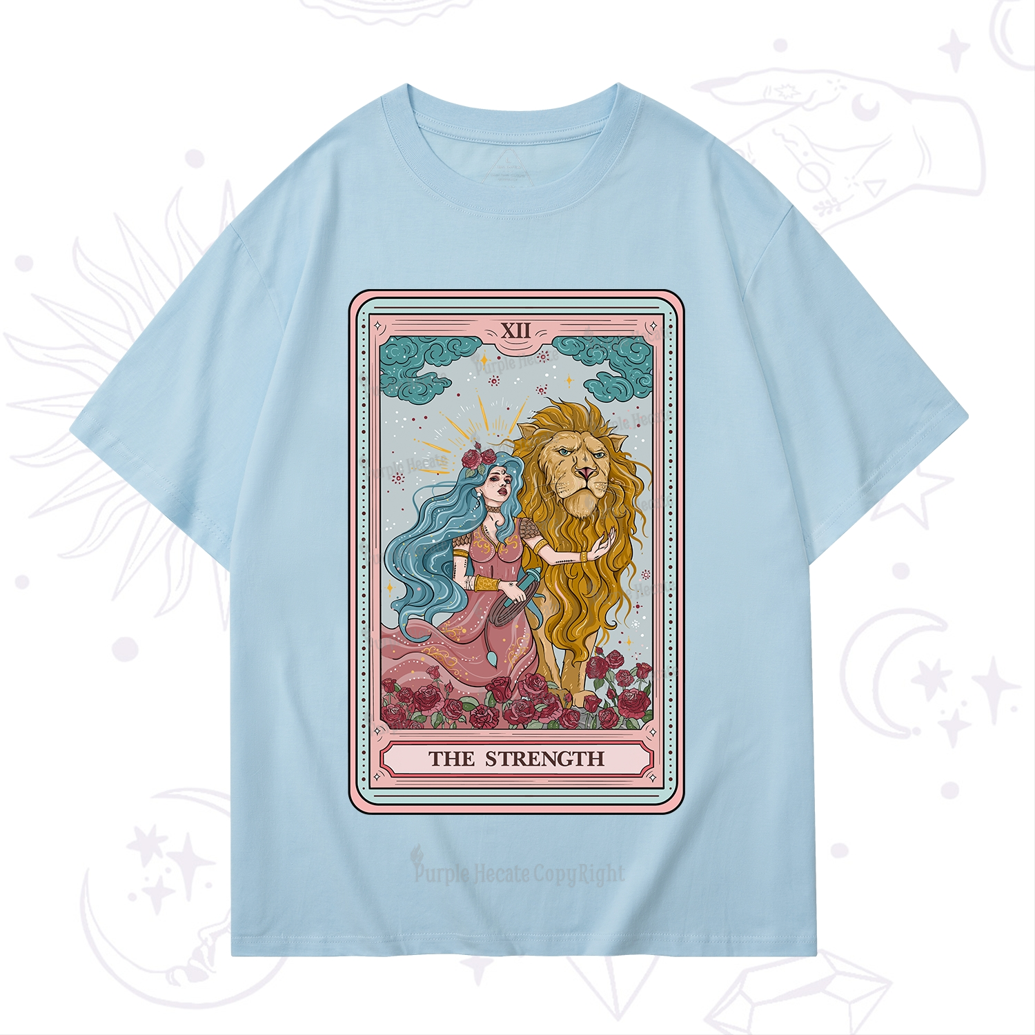 Purplehecate The Strength Tarot T-Shirt