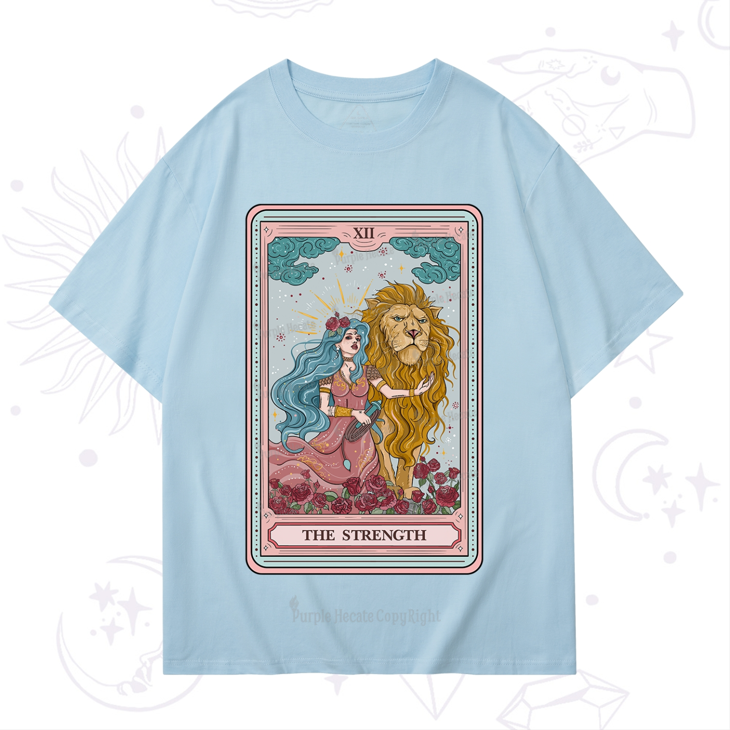 Purplehecate The Strength Tarot T-Shirt