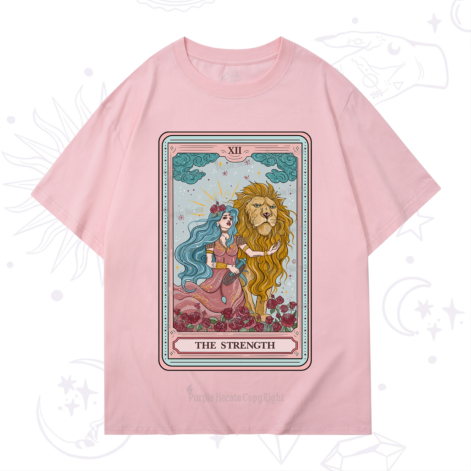 Purplehecate The Strength Tarot T-Shirt