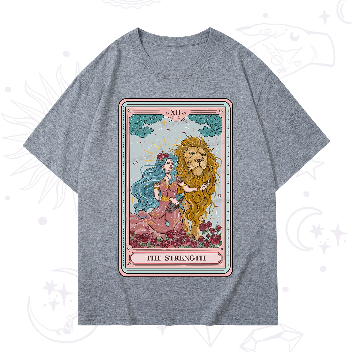 Purplehecate The Strength Tarot T-Shirt