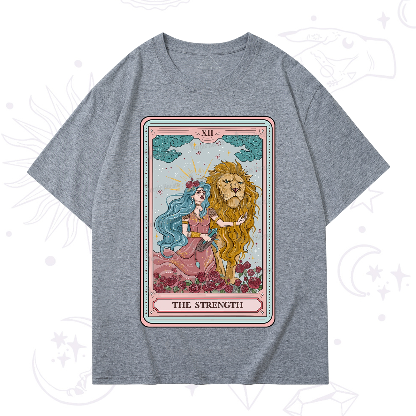 Purplehecate The Strength Tarot T-Shirt