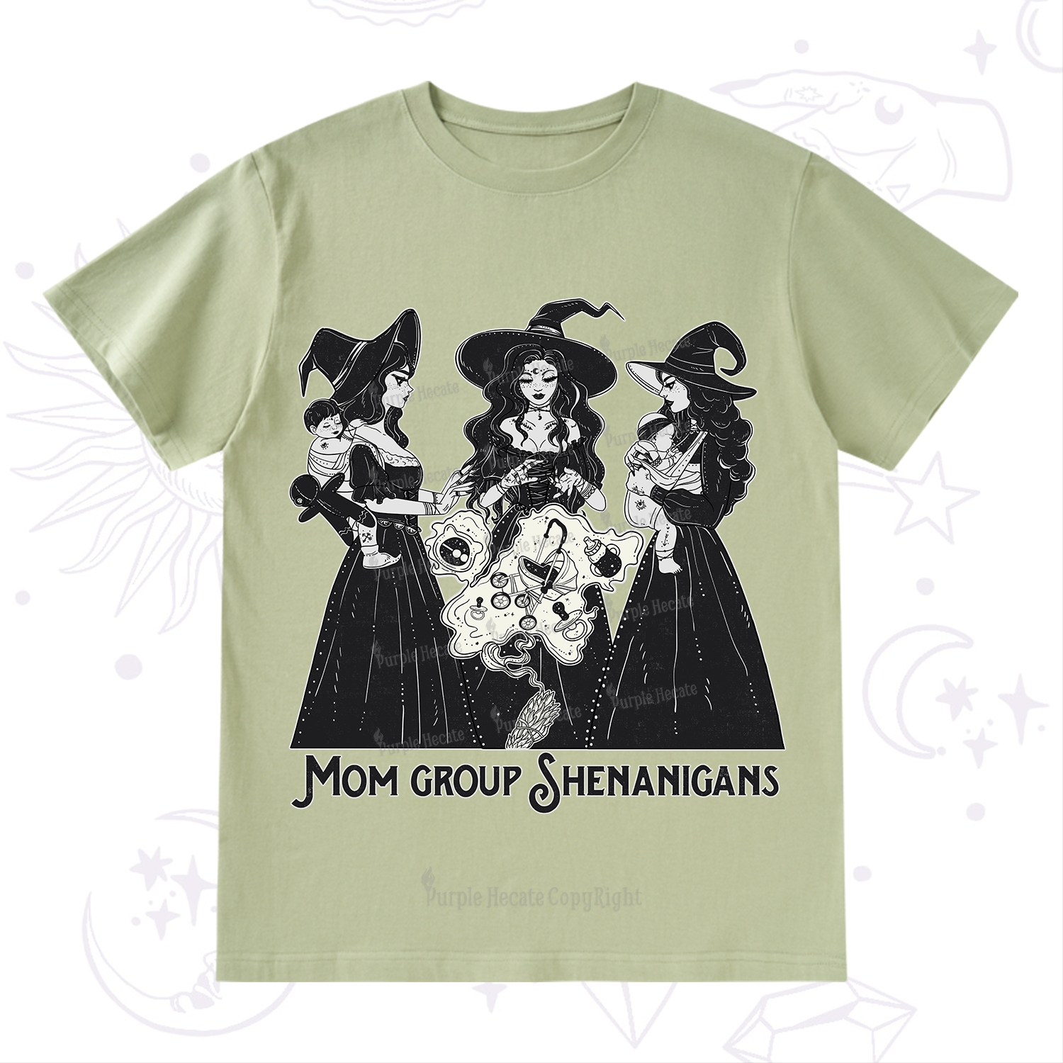 Purplehecate Mom Group Shenanigans T-Shirt