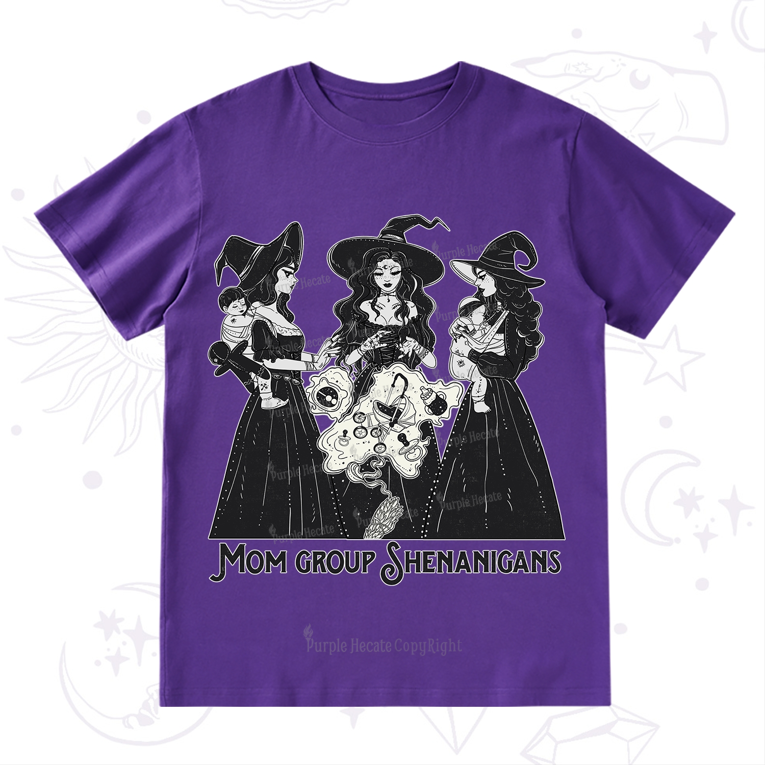 Purplehecate Mom Group Shenanigans T-Shirt