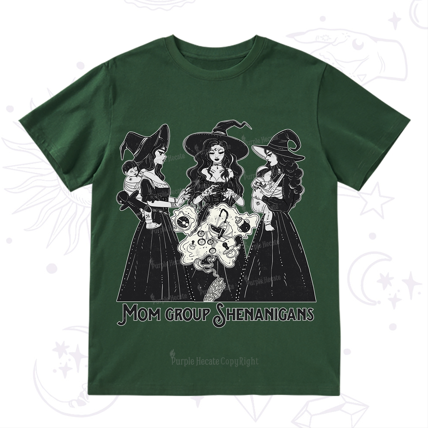 Purplehecate Mom Group Shenanigans T-Shirt