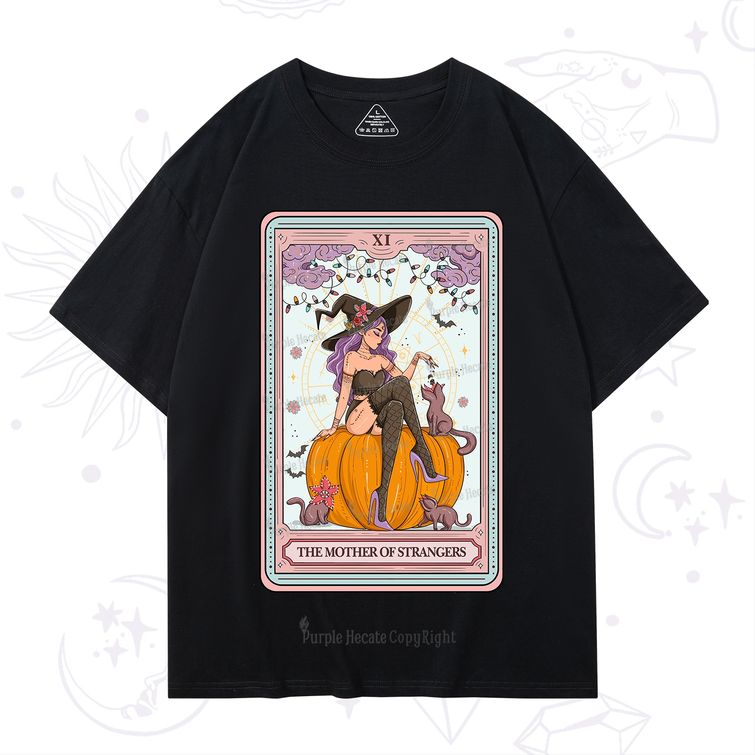 Purplehecate The Mother Of Strangers Tarot T-Shirt