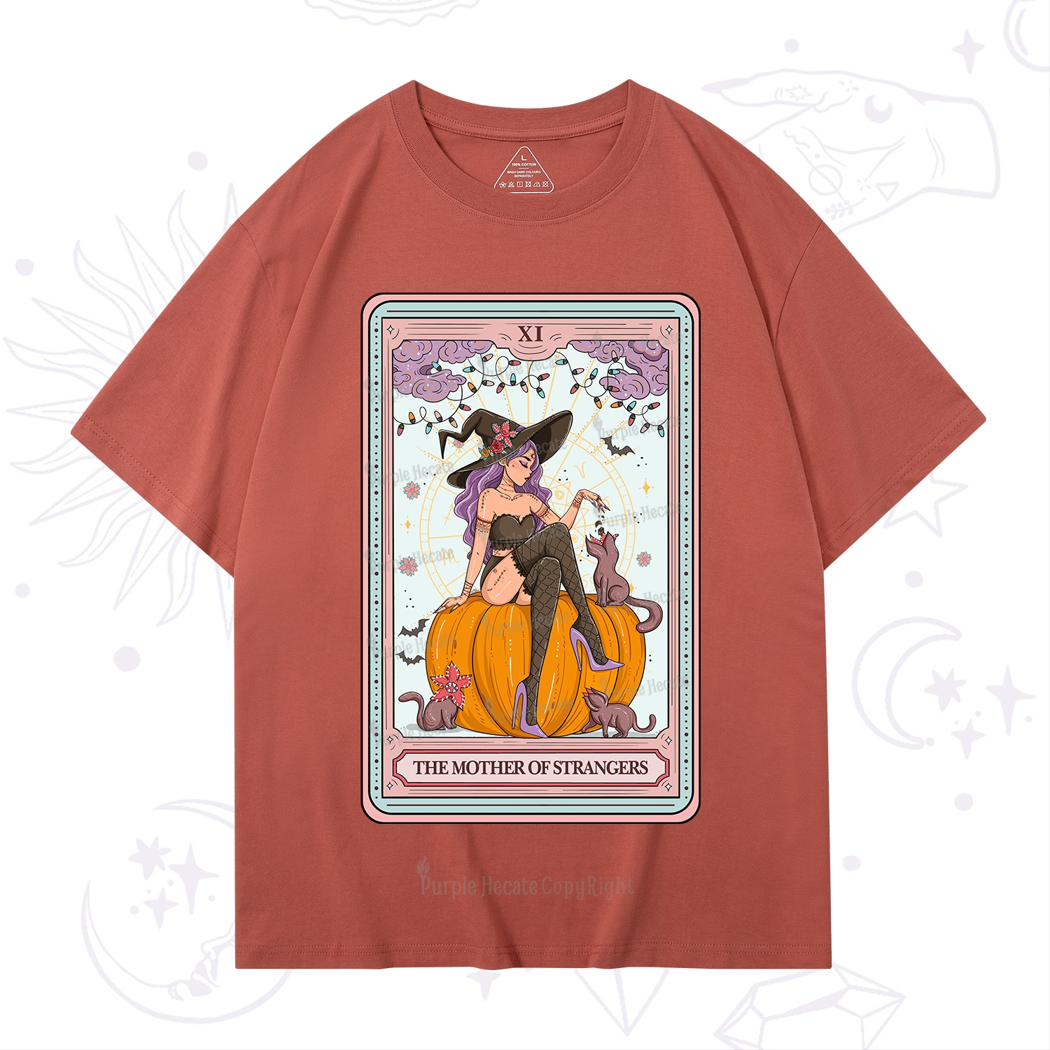 Purplehecate The Mother Of Strangers Tarot T-Shirt
