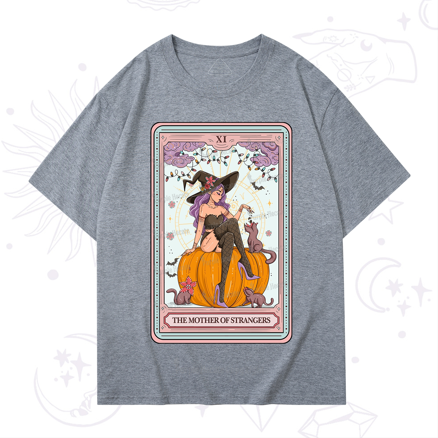 Purplehecate The Mother Of Strangers Tarot T-Shirt