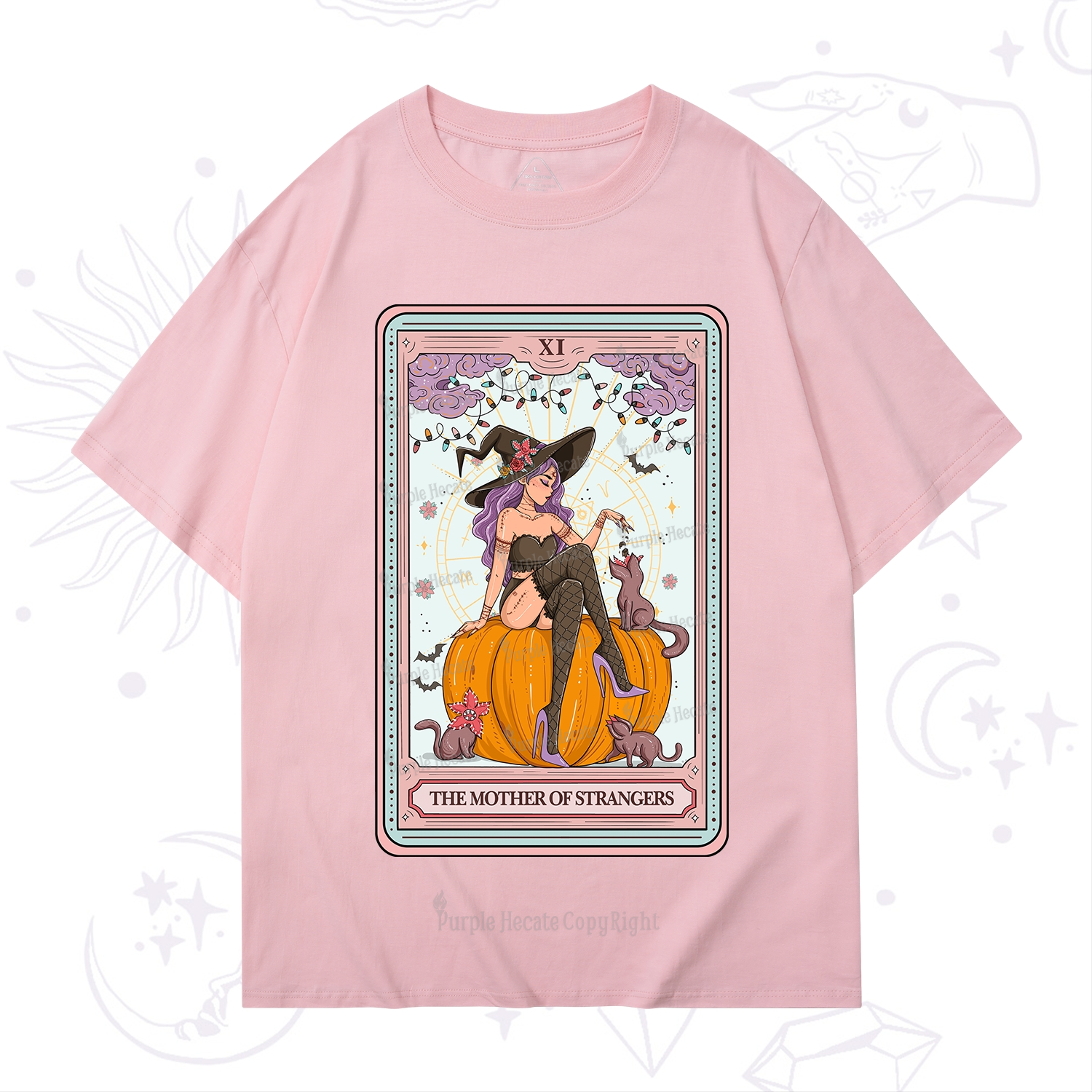 Purplehecate The Mother Of Strangers Tarot T-Shirt