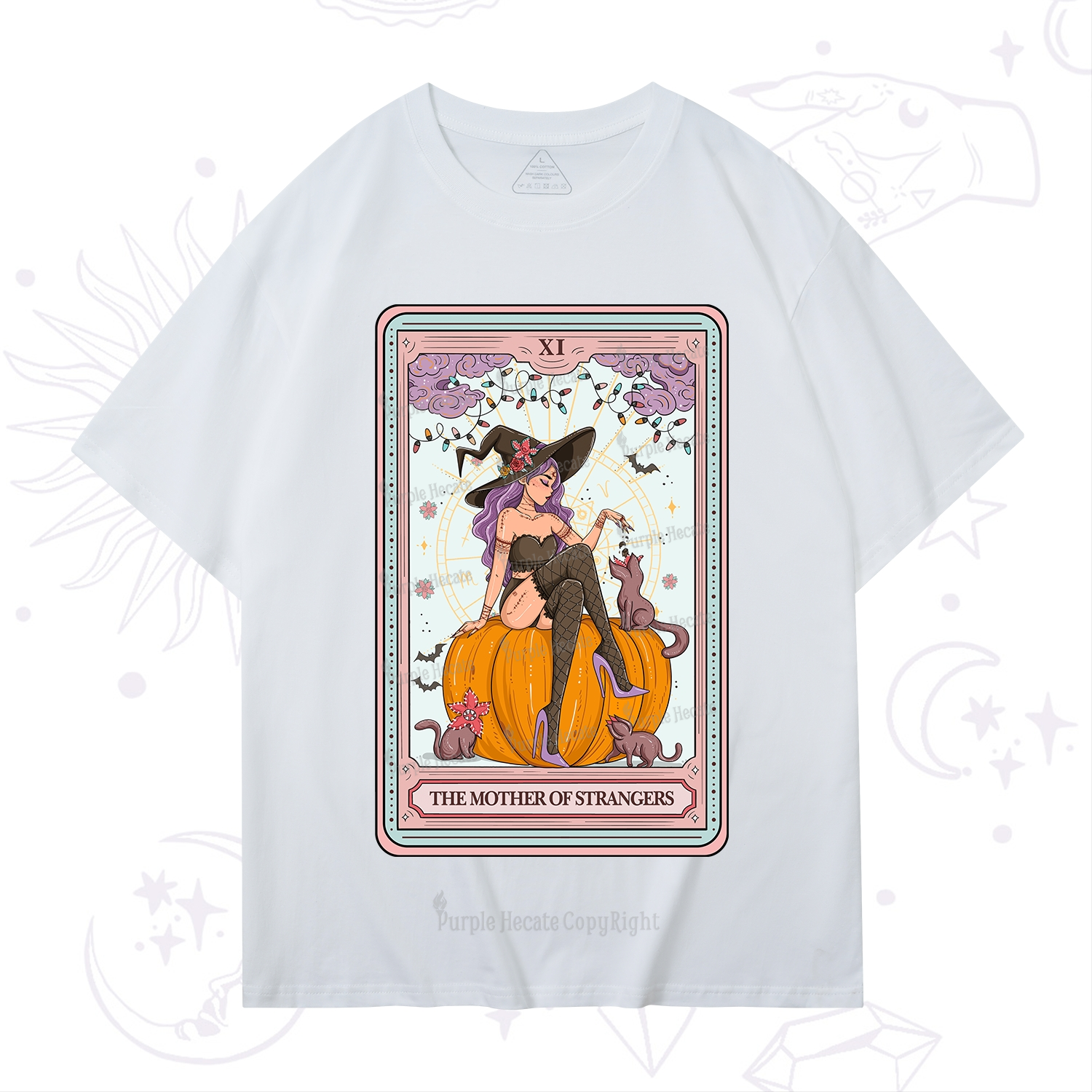 Purplehecate The Mother Of Strangers Tarot T-Shirt