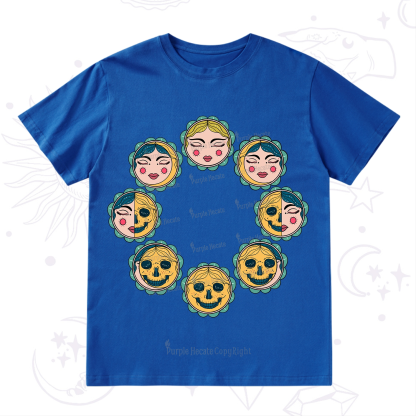 Purplehecate Lunar Skull Cycle T-Shirt