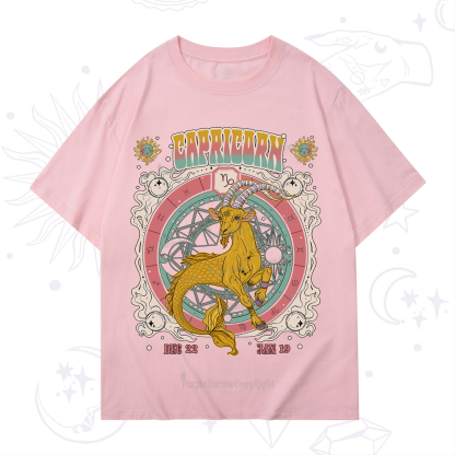 Purplehecate Capricorn Cosmic Zodiac T-Shirt