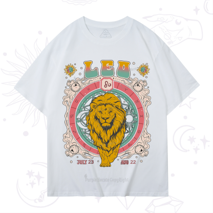 Purplehecate Leo Cosmic Zodiac T-Shirt