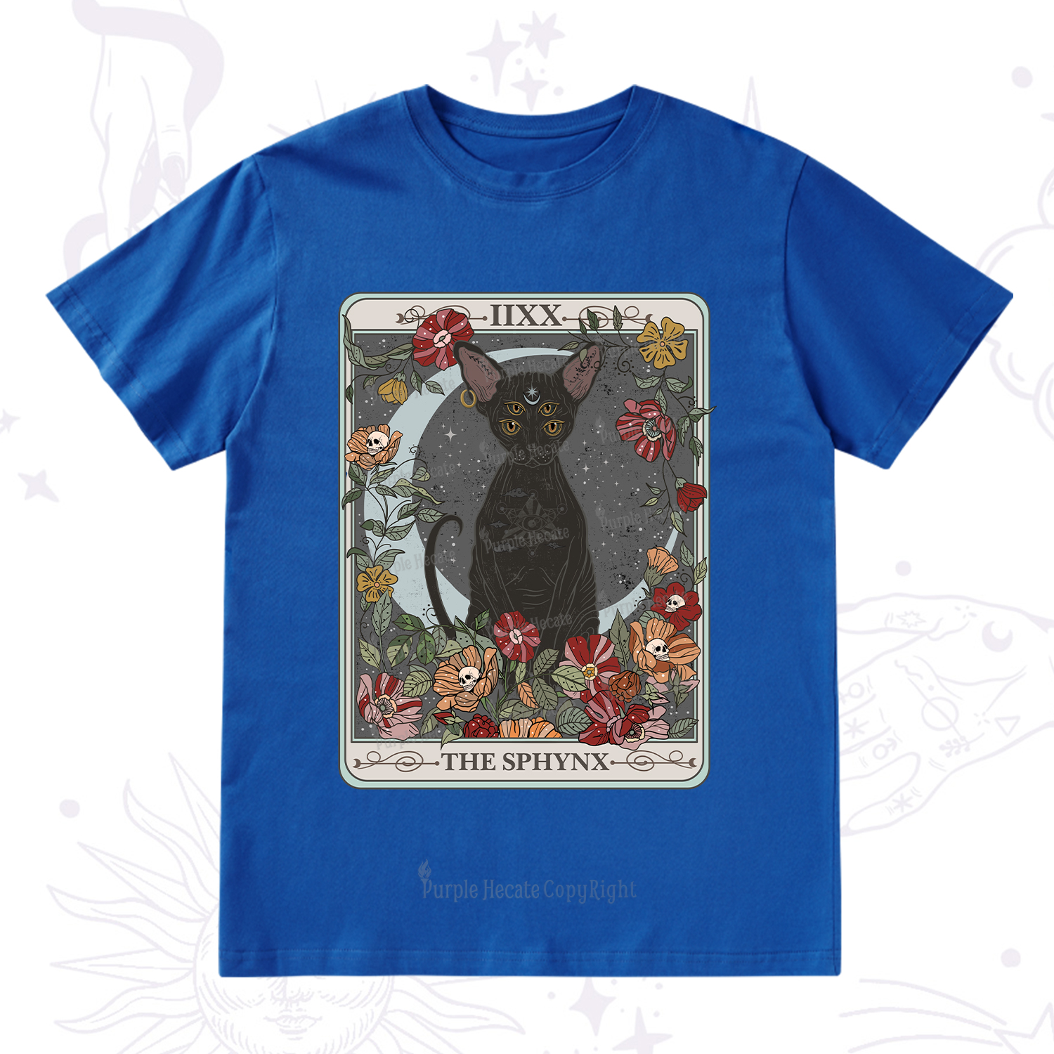 Purplehecate The Sphynx Tarot T-Shirt