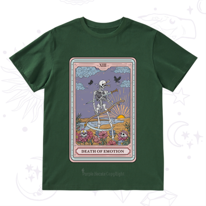 Purplehecate The Death Of Emotion Tarot T-Shirt