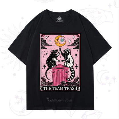 Purplehecate The Team Trash Opossum tarot T-Shirt