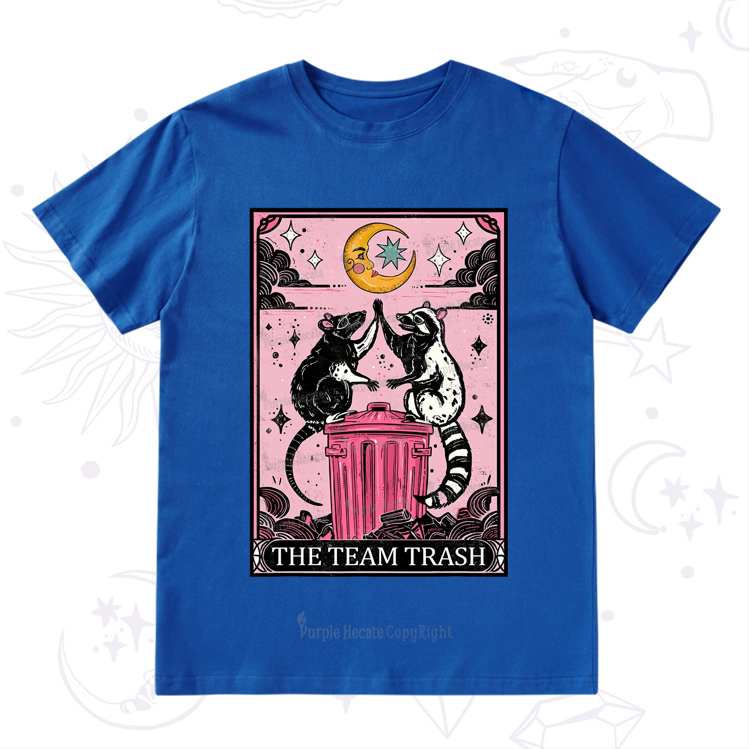 Purplehecate The Team Trash Opossum tarot T-Shirt
