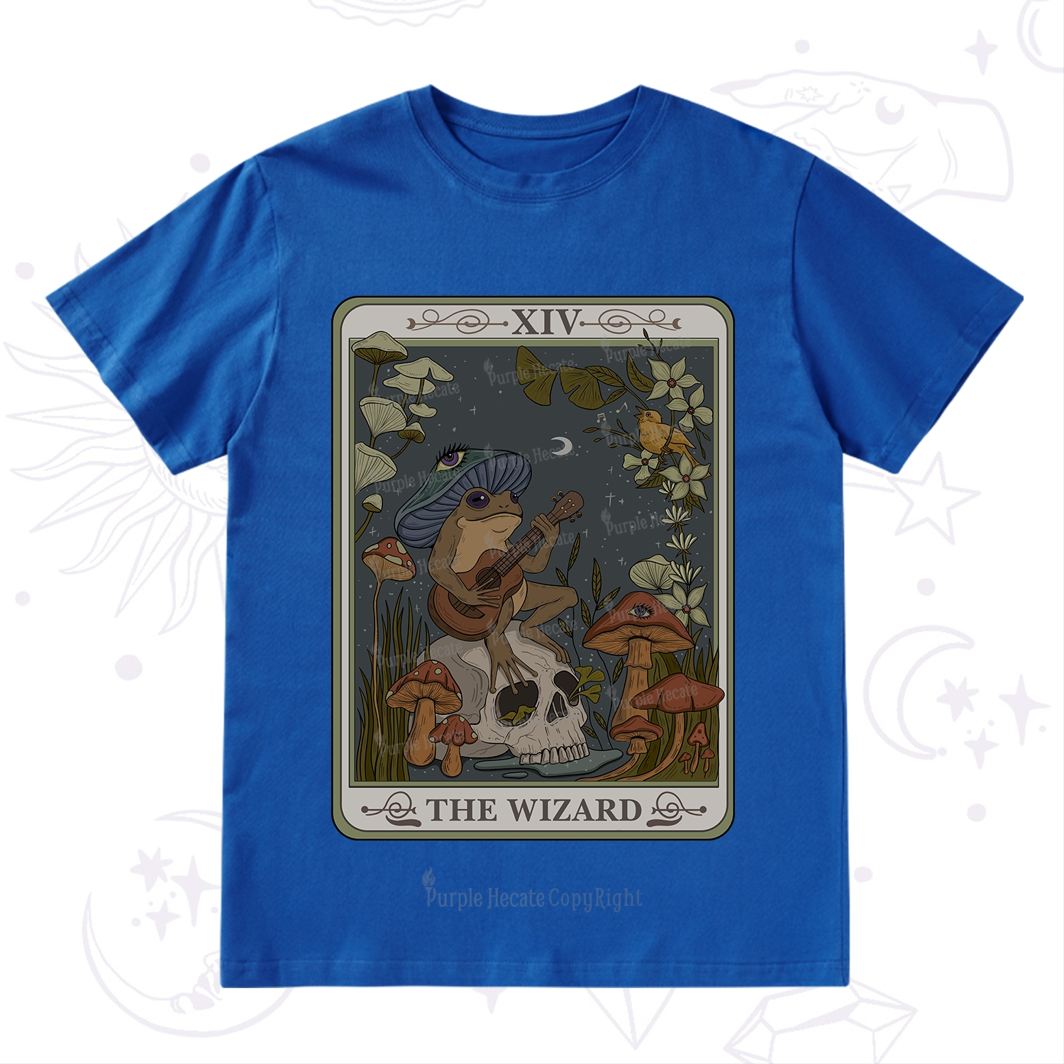Purplehecate The Wizard Tarot T-Shirt