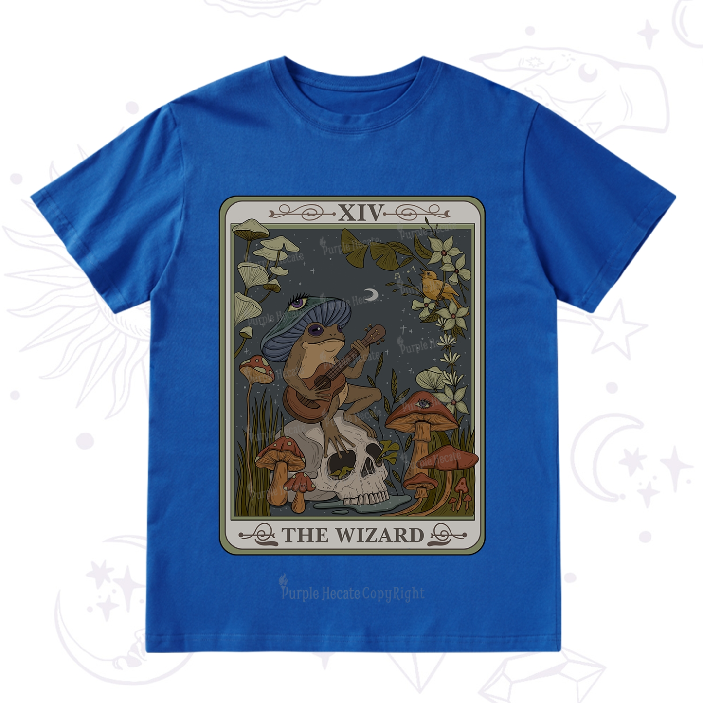 Purplehecate The Wizard Tarot T-Shirt