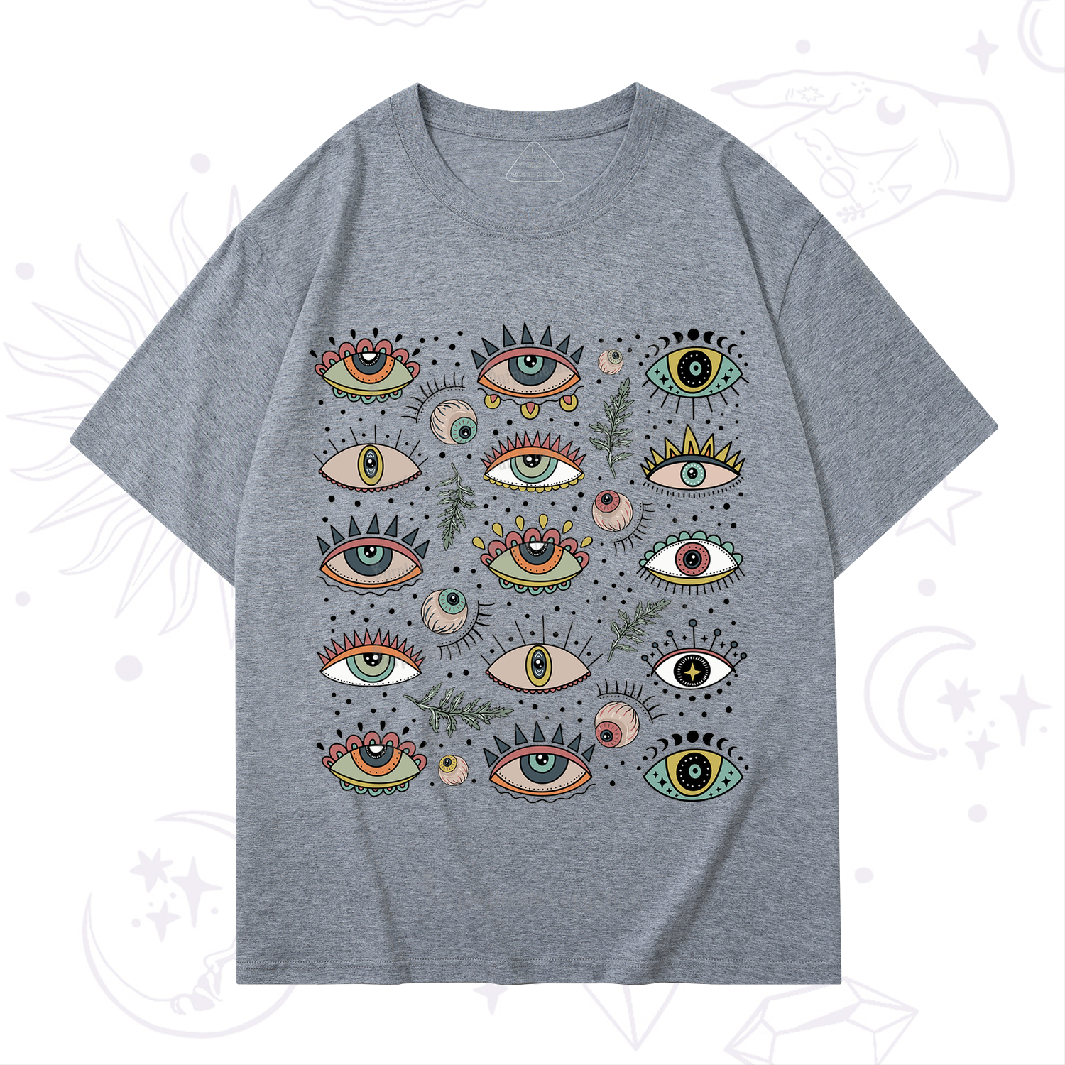 Purplehecate Evil Eye Array T-Shirt