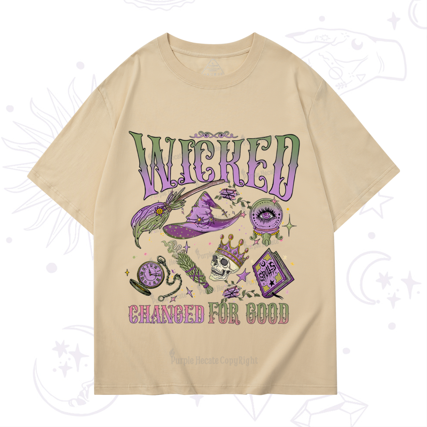 Purplehecate Wicked Changed For Good T-Shirt