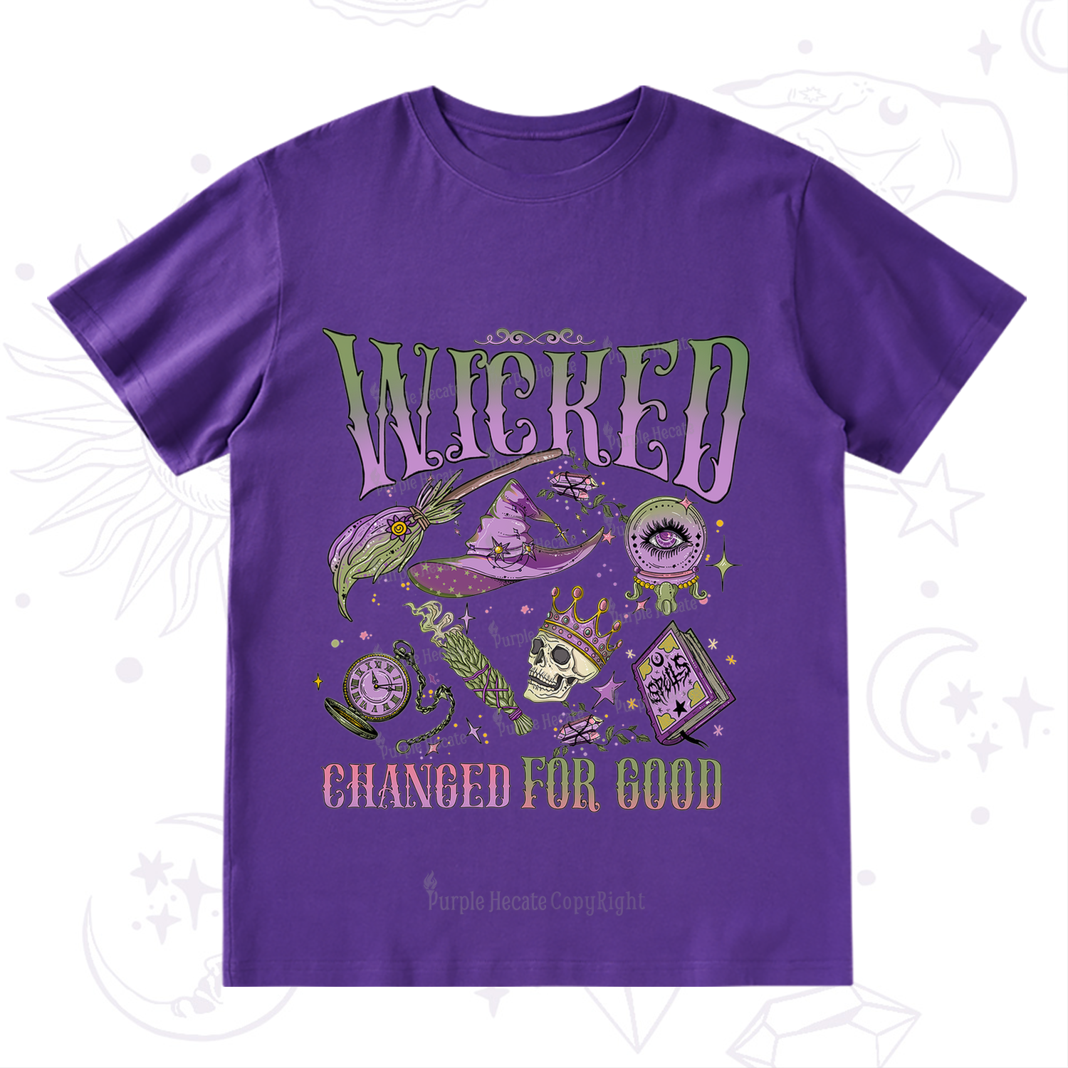 Purplehecate Wicked Changed For Good T-Shirt