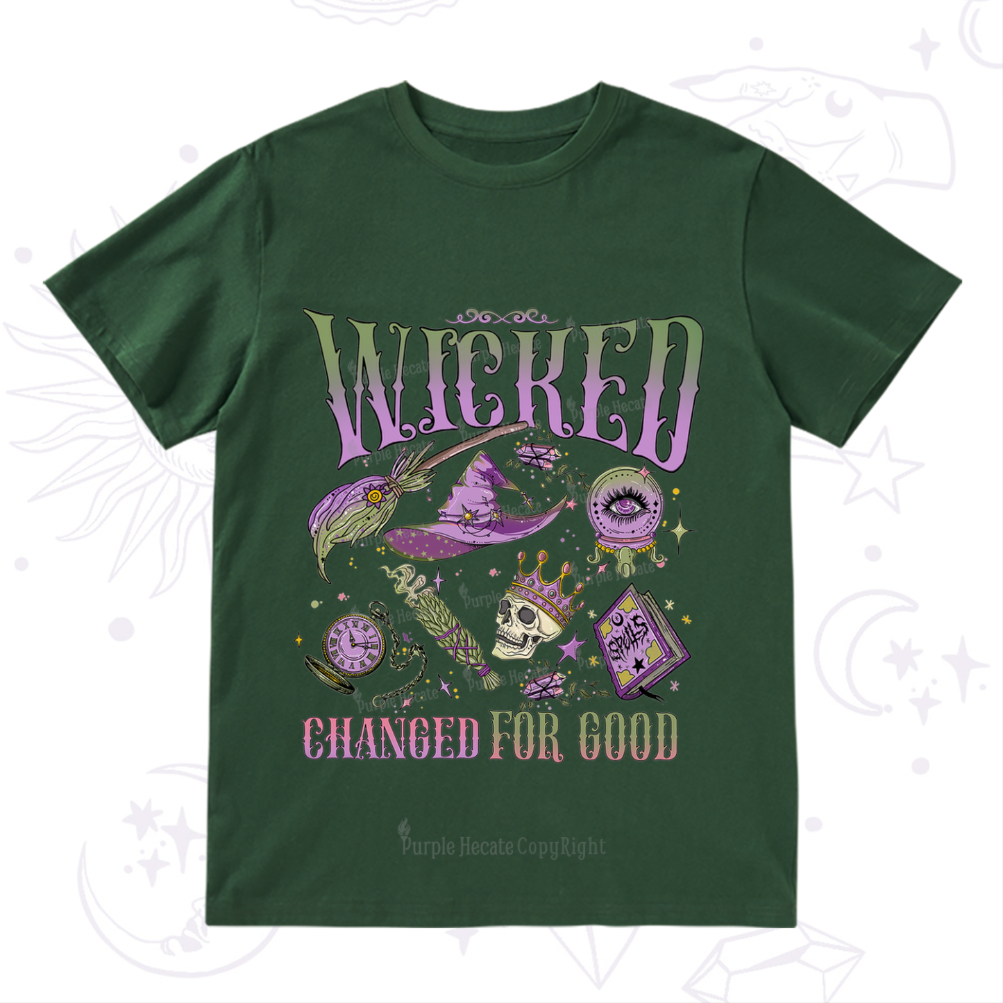 Purplehecate Wicked Changed For Good T-Shirt