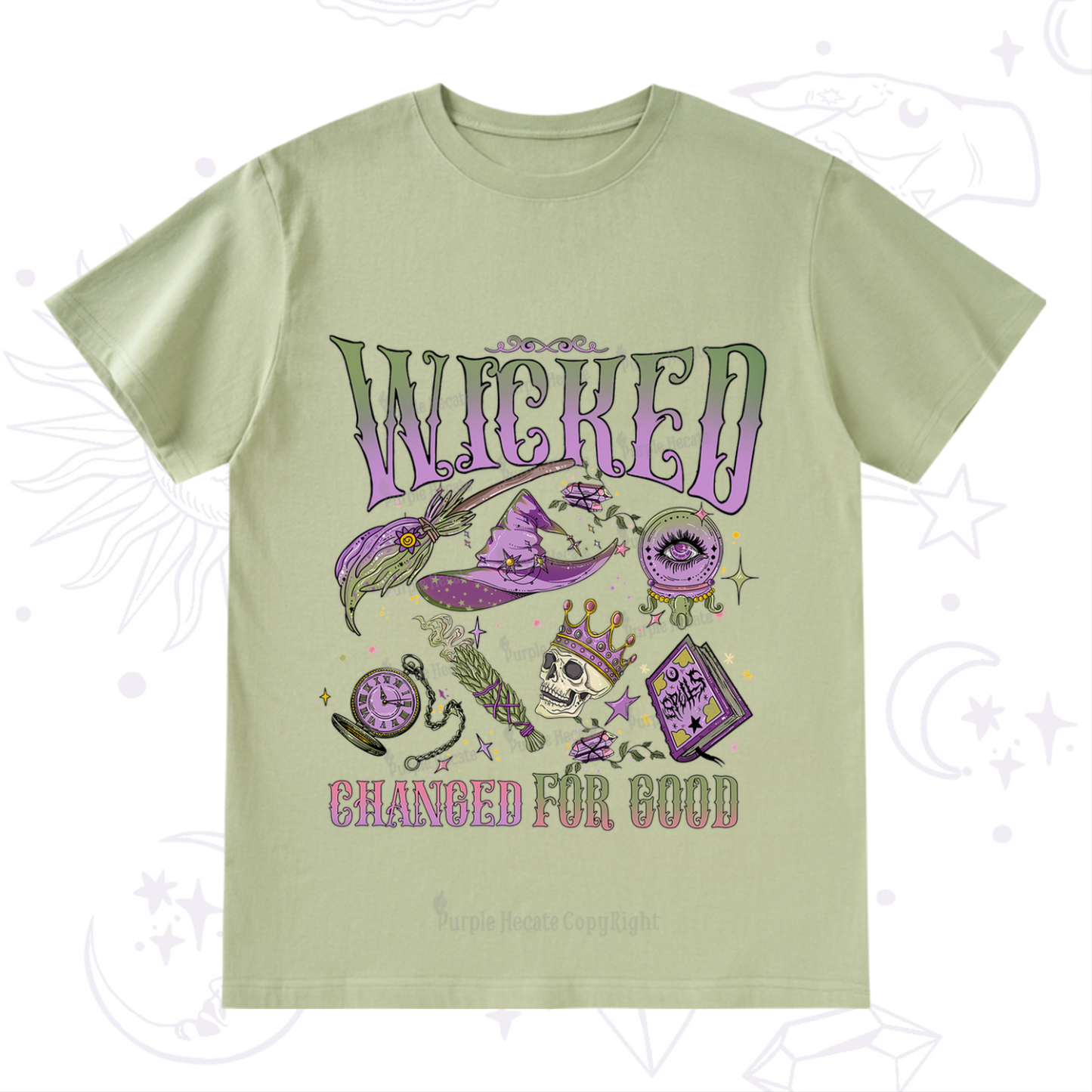 Purplehecate Wicked Changed For Good T-Shirt