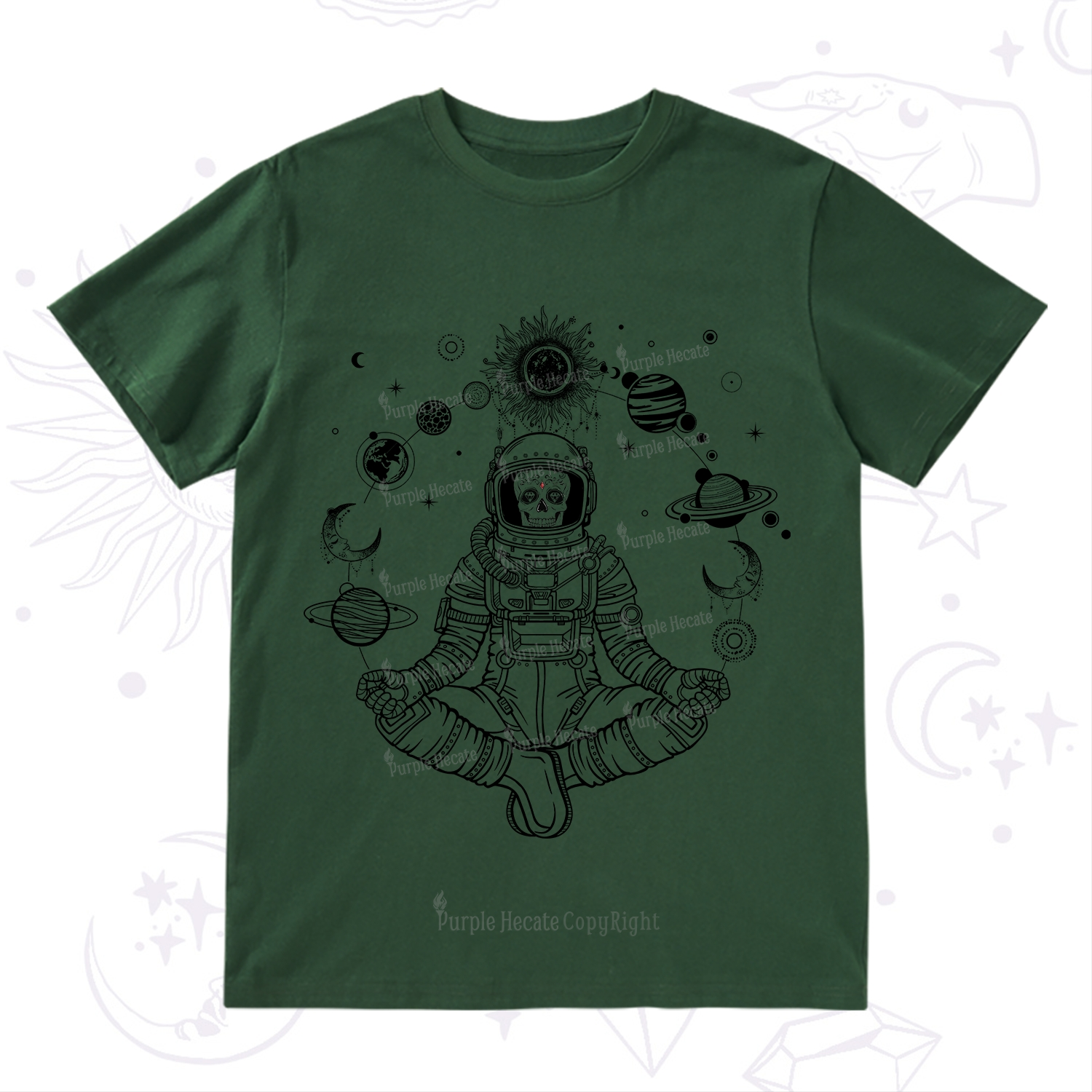 Purplehecate Cosmic Meditator T-Shirt
