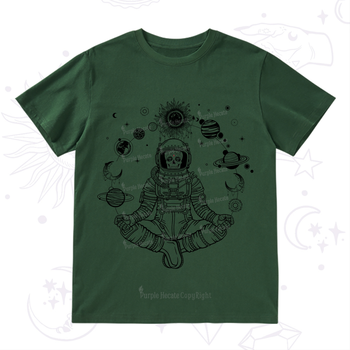 Purplehecate Cosmic Meditator T-Shirt