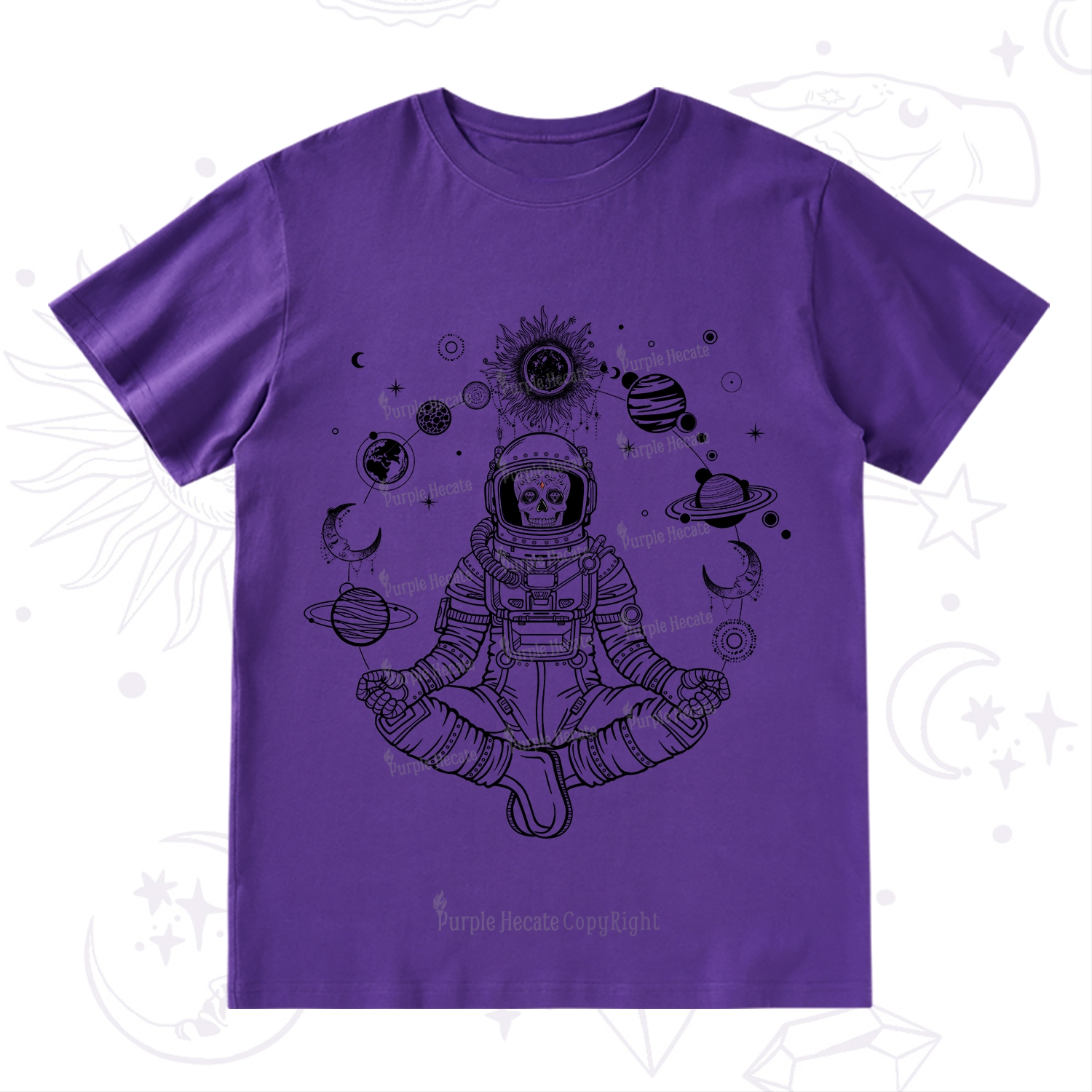 Purplehecate Cosmic Meditator T-Shirt