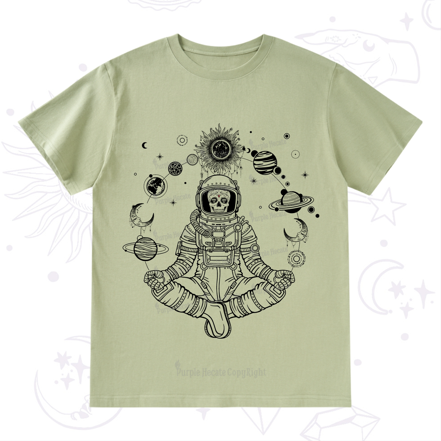 Purplehecate Cosmic Meditator T-Shirt