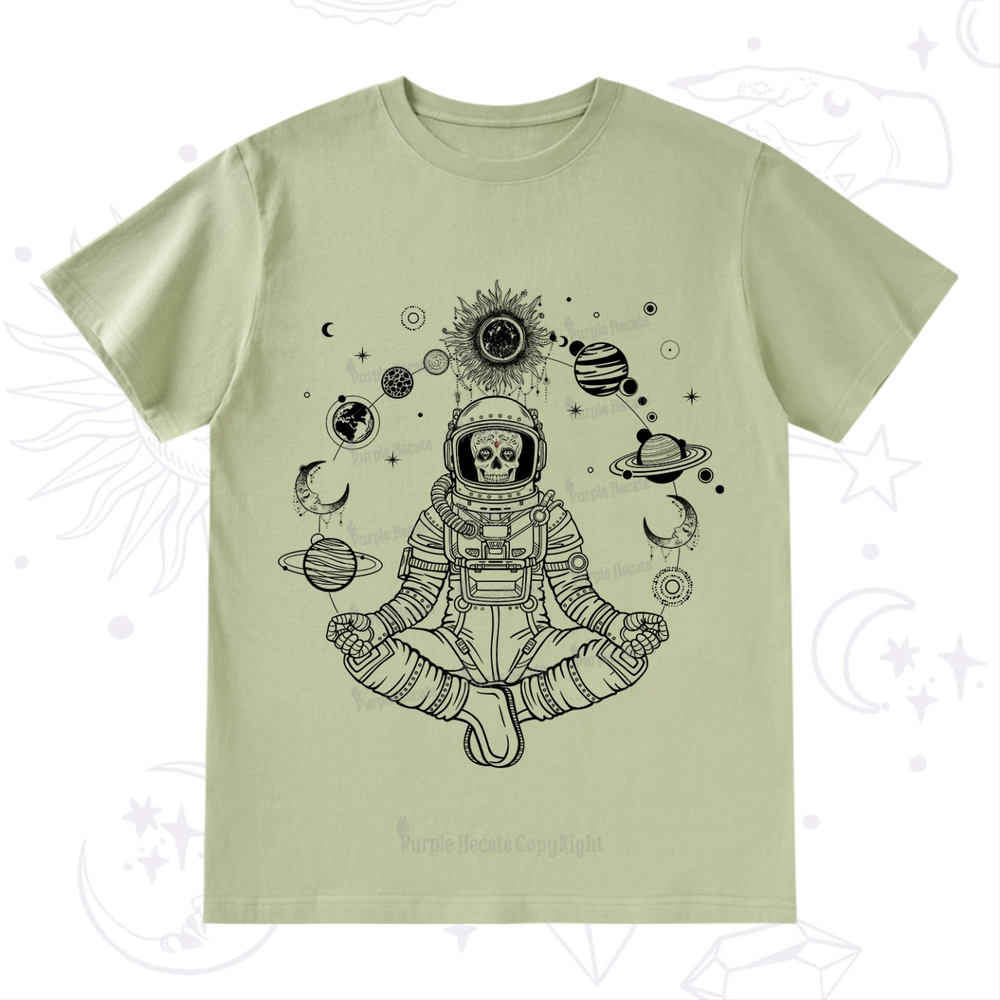 Purplehecate Cosmic Meditator T-Shirt