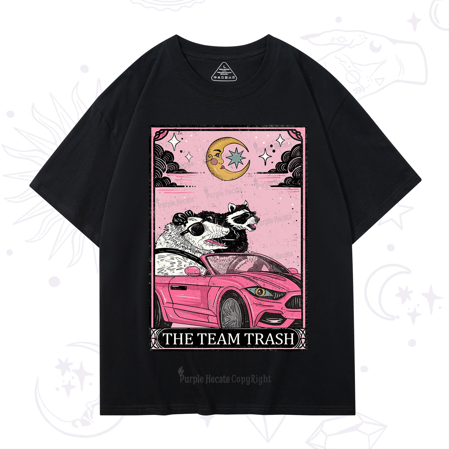 Purplehecate The Team Trash Tarot Card T-Shirt