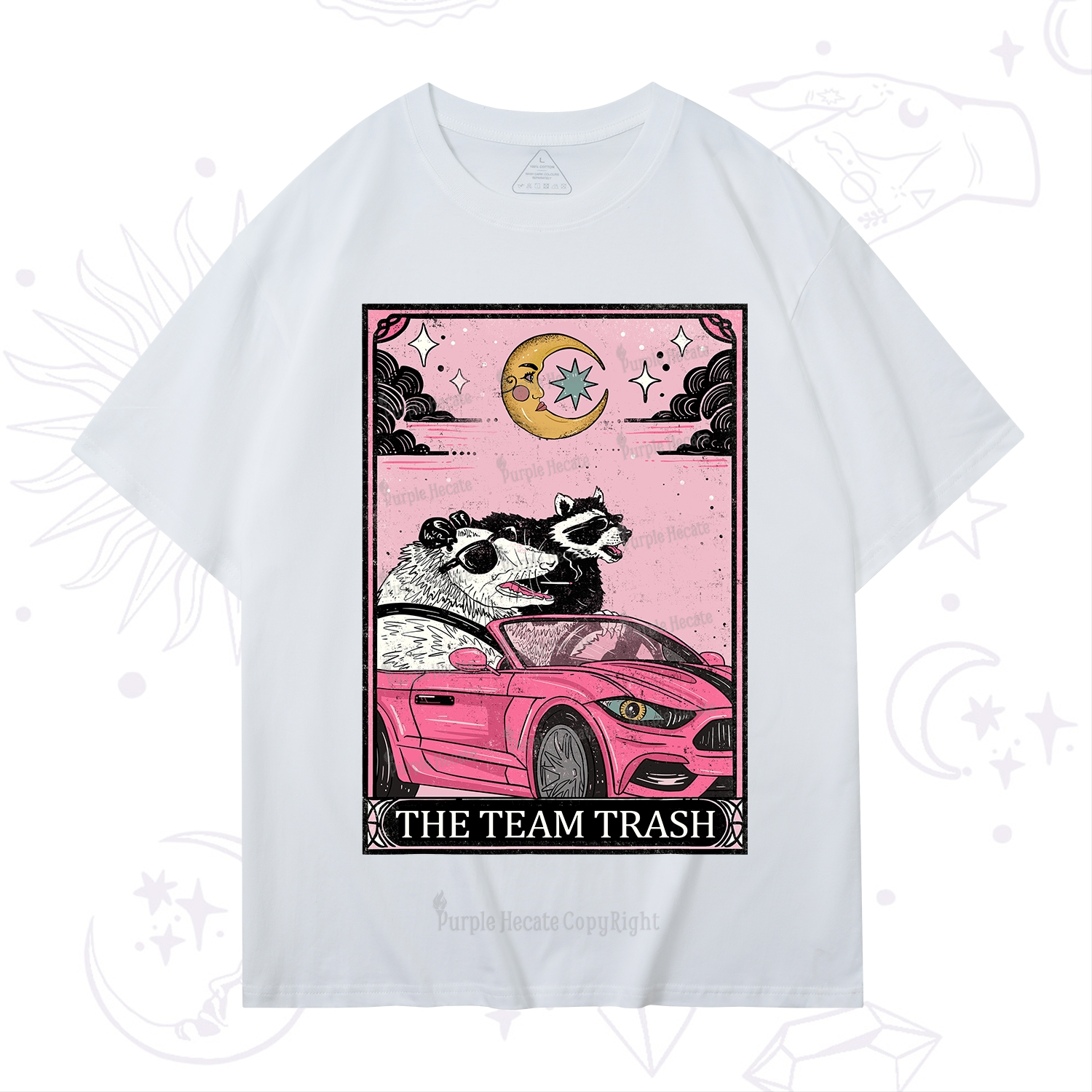 Purplehecate The Team Trash Tarot Card T-Shirt