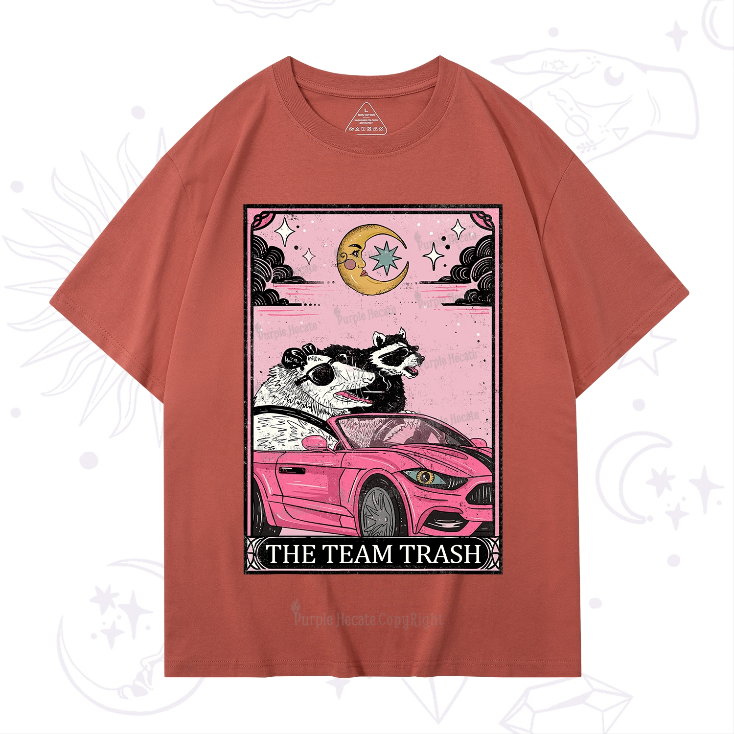 Purplehecate The Team Trash Tarot Card T-Shirt