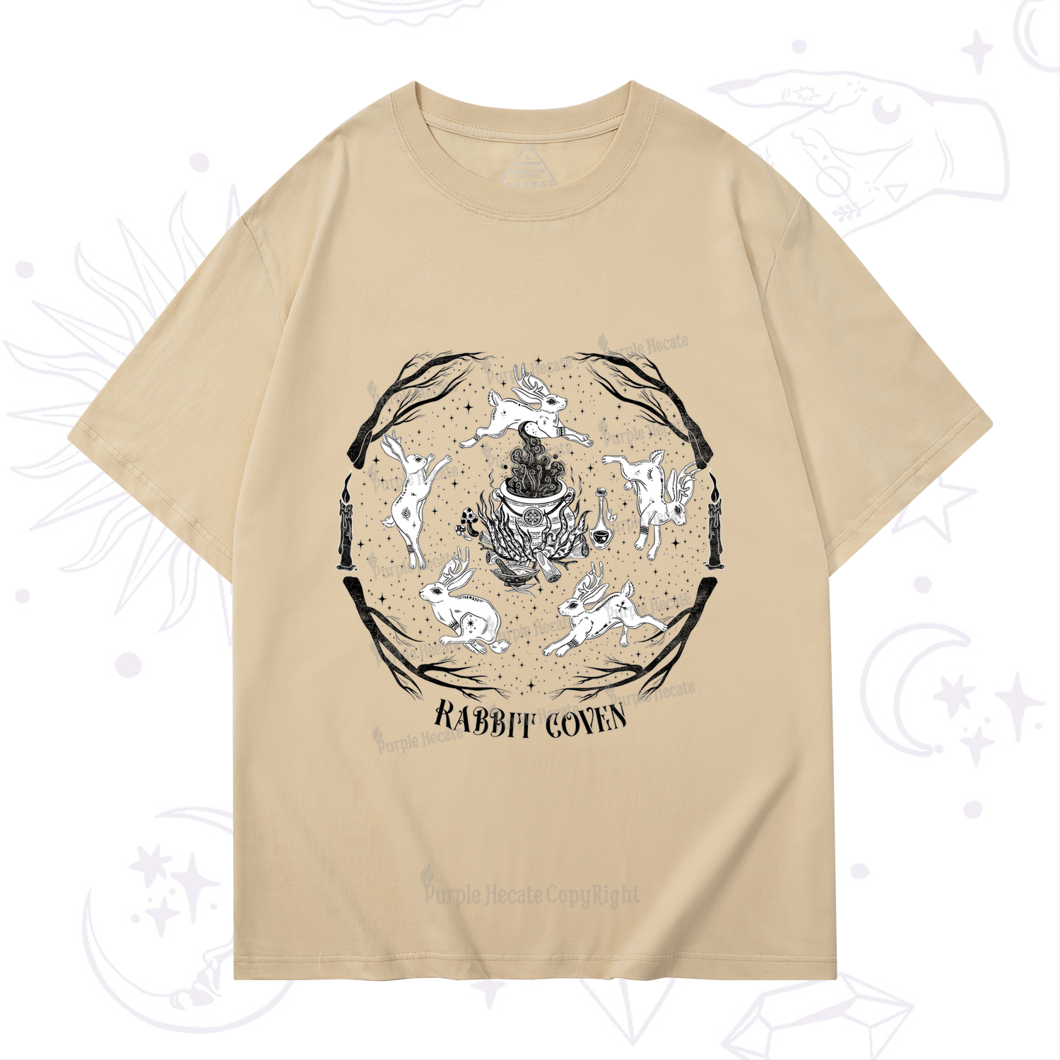 Purplehecate Rabbit Coven T-Shirt