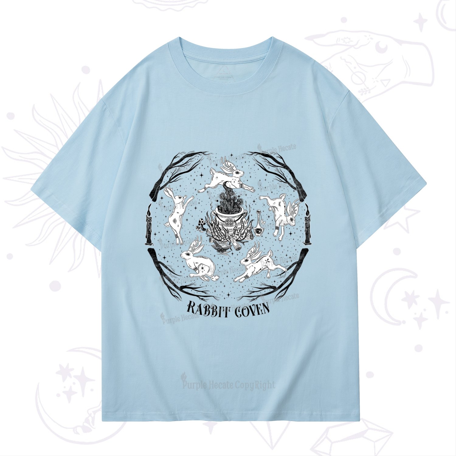 Purplehecate Rabbit Coven T-Shirt