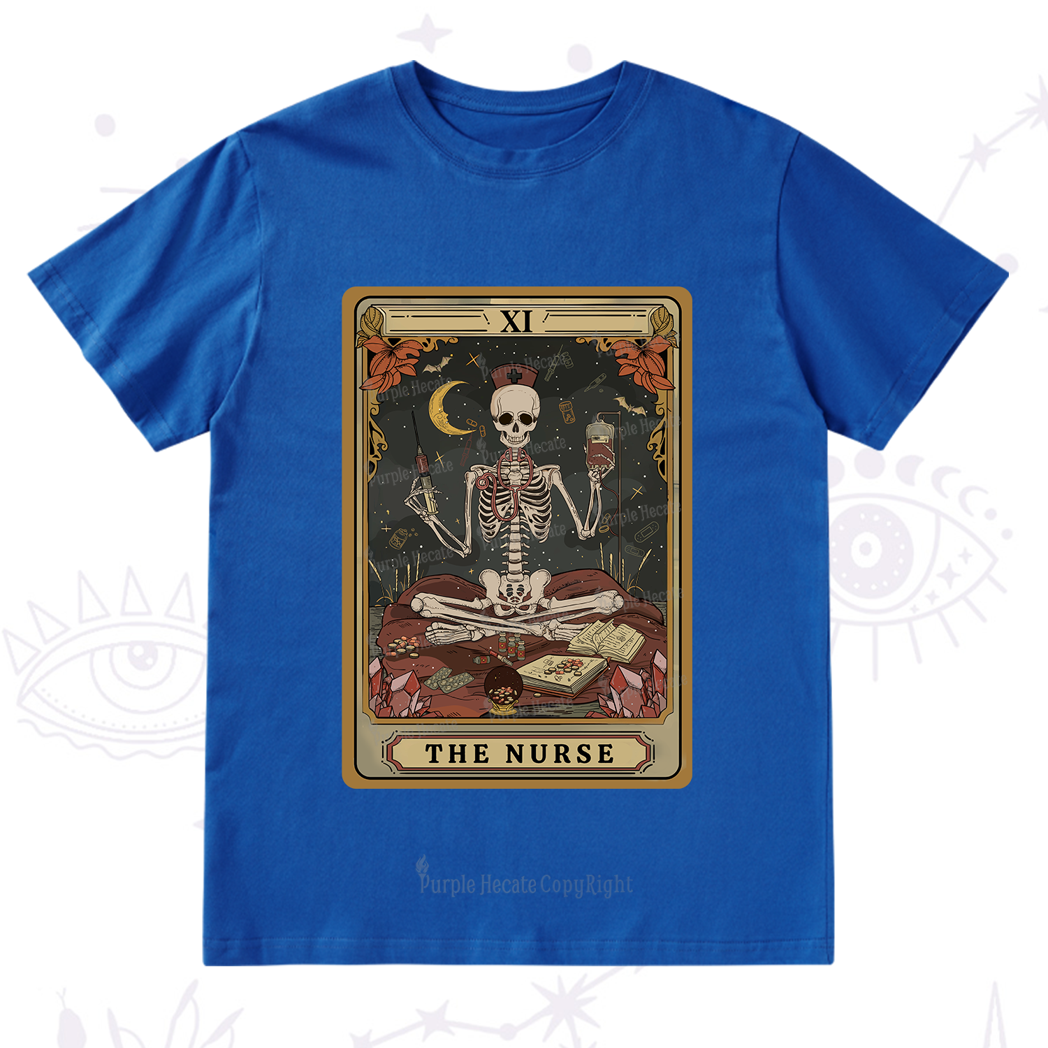 Purplehecate The Nurse Tarot T-Shirt