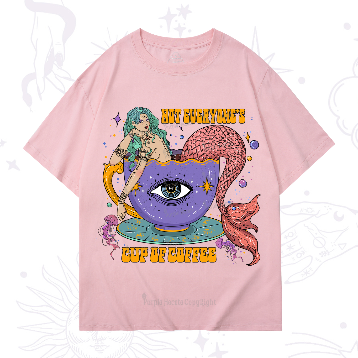 Purplehecate Not Everyone's Cup Of Coffee T-Shirt
